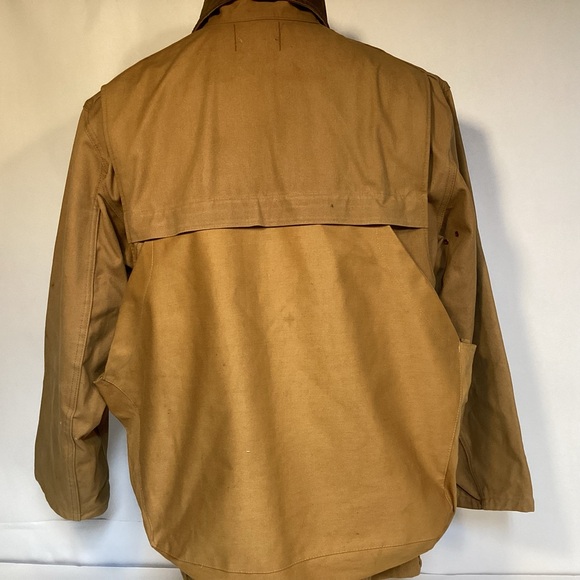 Vintage SafTbak Shooting Bird Hunting Canvas Mens Jacket size 40 made in USA - Picture 7 of 16